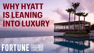 Download lagu Why Hyatt is Leaning into Luxury | Behind the Business mp3