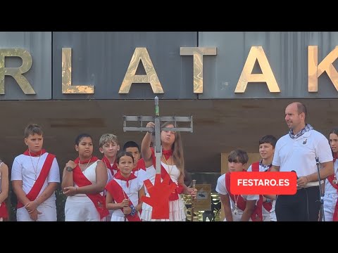[VIDEO] Txupinazo txiki en fiestas de Burlada 2026