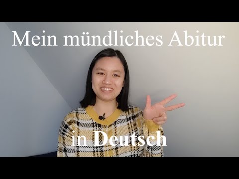 Meine mündliche Abiturprüfung im Fach Deutsch | Abitur 2021 Hessen