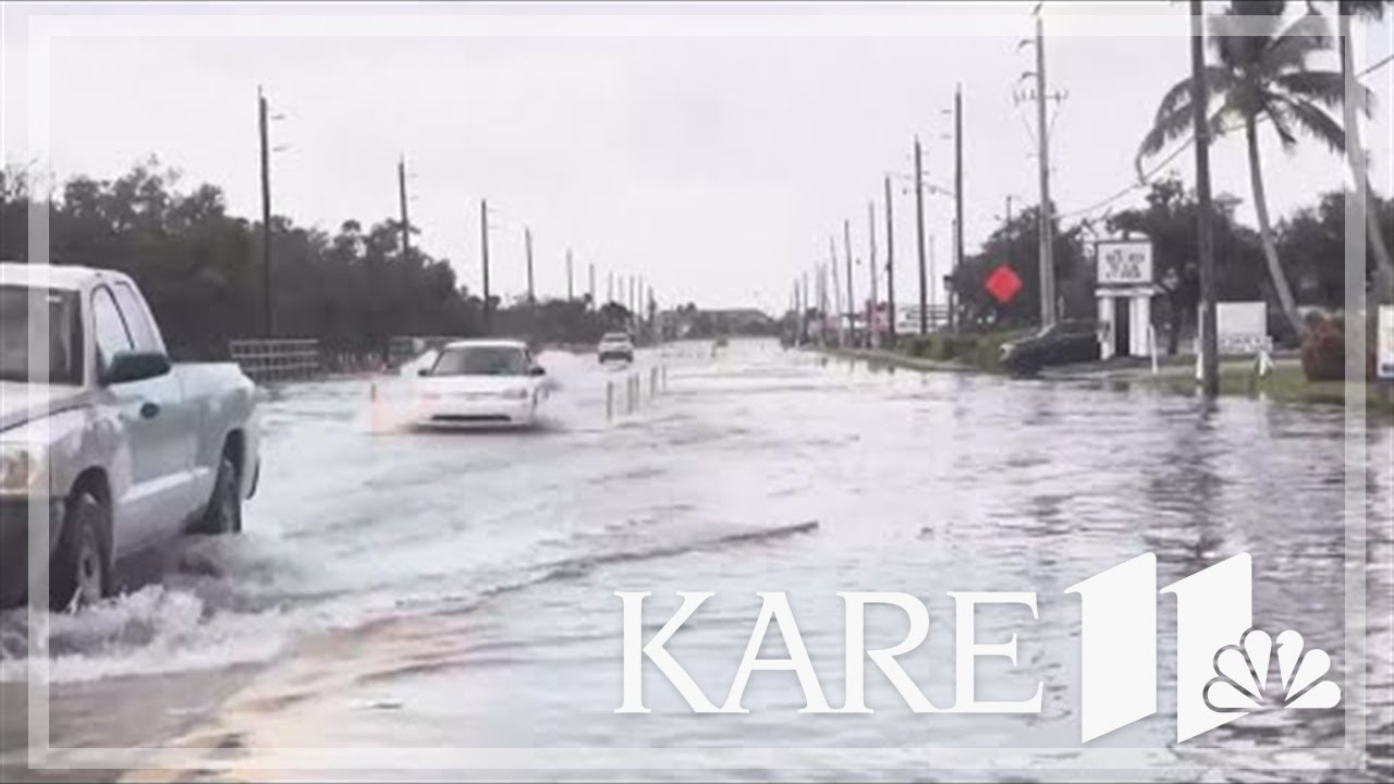 Flooding has started in Fort Myers