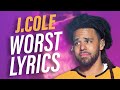 Top 5 WORST J. COLE Lyrics Part 2