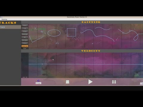 painting music: software prototype