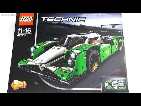 Vidéo LEGO Technic 42039 : La voiture de course des 24 heures