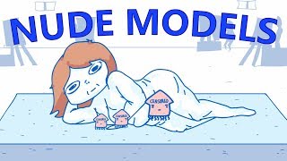 My Very Awkward First Time Drawing Models In Art Class (Animation)