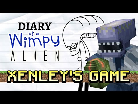 Diary of a Wimpy Alien 10.5 XENLEY'S GAME (Wimpy Kid / Alien / Minecraft Parody)