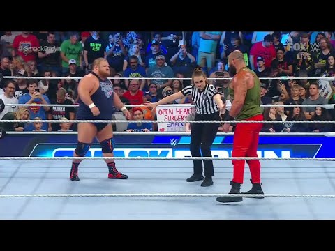 Braun Strowman vs Otis - WWE Smackdown 9/23/22 (Full Match)