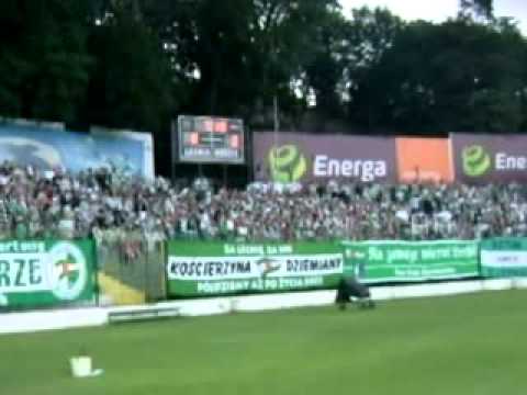 Lechia   Arka 31 07 09r   doping   oprawa cz 1