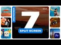 Premiere Pro Template Multiscreen 7 Split Screen Free Font