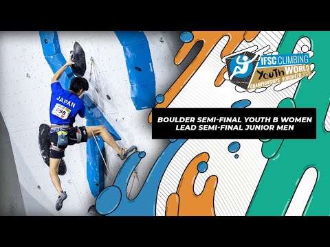 🇬🇧 IFSC Youth World Championships Voronezh 2021 || Women's Boulder semi-final, Men's Lead semi-final