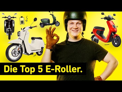 Top 5 Elektroroller 2020 I E-Roller Vergleich – präsentiert von Yello