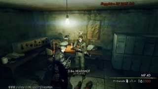 preview picture of video 'Sniper Elite: Nazi Zombie Army 2 Gameplay | AMD R7 260X / i7 | Ultra'
