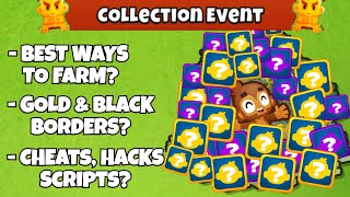 Get INSTA-MONKEY GOLD And BLACK Borders! | How To Farm In BTD6 Collection Events