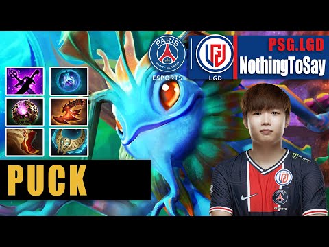 Puck Mid | PSG.LGD.NothingToSay | TOTALLY INSANE PUCK 7.31B ITEM BUILD | 7.31b Gameplay Highlights