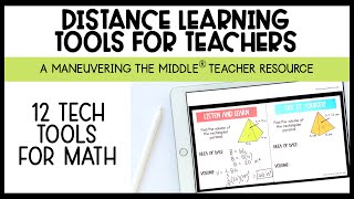 Tools for Remote Learning
