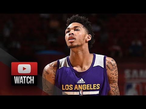 Brandon Ingram Full SL Highlights vs Pelicans (2016.07.08) - 12 Pts, NBA Debut