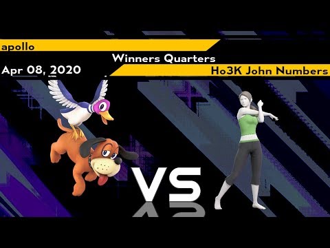 [Smash Ultimate] XeNOwifi 4 (W.Quarters) - apollo vs Ho3K John Numbers
