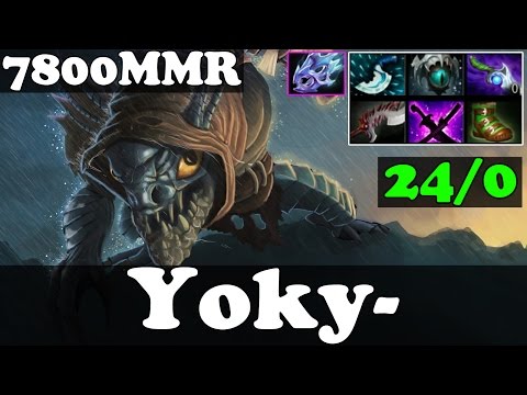 Dota 2 - Yoky- 7800 MMR Plays Slark vol 2 - Ranked Match Gameplay