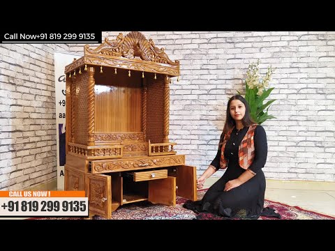 Modern Wooden Temple Design - Factory Price Video