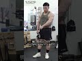 トップフィジーク選手 伊吹主税選手の肩トレ「伊吹式 ケーブル・アップライトロー 5」 #shorts【ビーレジェンド プロテイン】