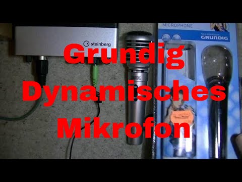 Grundig XLR Dynamisches Mikrofon DM 505 - eflose #763