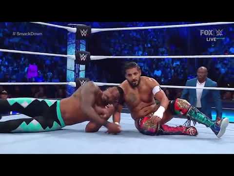 Street Profits vs. Rey Mysterio & Santos Escobar (2/2) - WWE SmackDown | Sept. 22, 2023