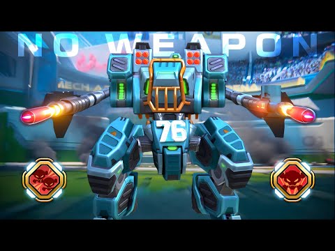 Gatecrasher No Weapon - Only Ion Pod - Mech Arena