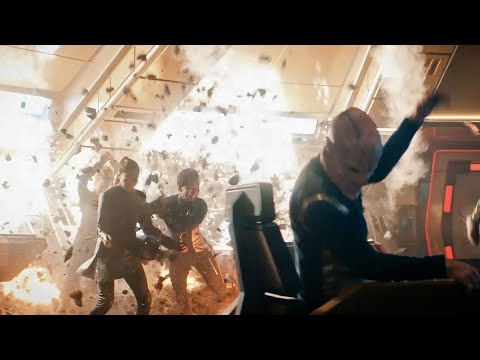 Wen's Ships Attack The USS Discovery - Star Trek Discovery 3x03