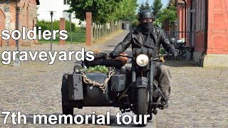 7th memorial tour 2021 "para on motorcycle sidecar" | FschJg-auf-Krad [english] | military WW 1 & 2
