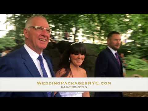 Gapstow Bridge, Central Park wedding