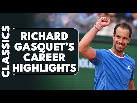 Merci, Richard 🇫🇷 A Look Back At Richard Gasquet's Career On The ATP Tour!