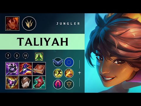 Taliyah Jungle vs Lee Sin - EUW Diamond Patch 26.01