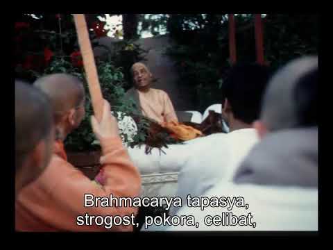 Prabhupada 0818 V guni vrline lahko razumemo, kaj je dobro za nas