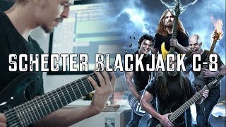 Video thumbnail for Schecter Blackjack C-8 || EZmix: Fredrik Thordendal Tones by K.I.R.