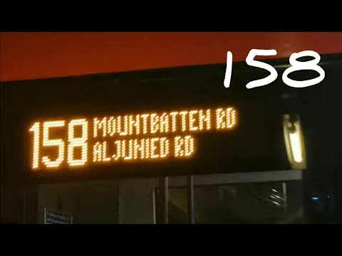 [SBST] 12am Run - SBS5113B On Service 158 - Scania K230UB Euro V Gemilang