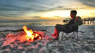 Camping On An Island In The Gulf Of Mexico - Napier Truck Tent Review