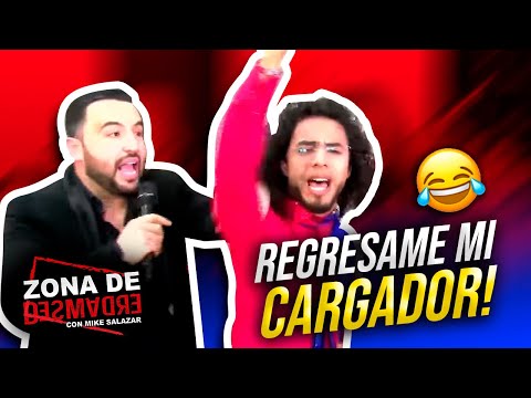 "Vengo a decirle" #tiktok Viral Completo Kevyn Contreras y Mike Salazar en Zona de Desmadre