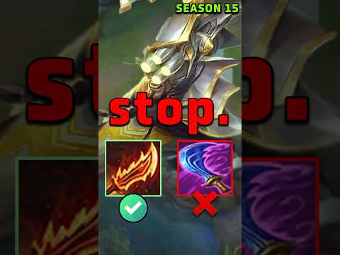 STOP Building Master Yi Wrong - Master Yi Build Season 15 #leagueoflegends