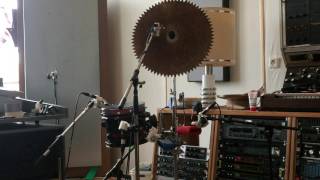 Jan St  Werner (Mouse on Mars) jams with Elastic Drums and Sonic Robots