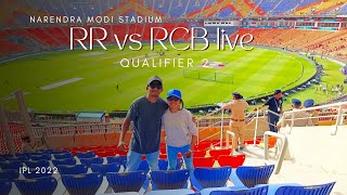 RR vs RCB live match vlog ,butler 100 run Qualifier 2 #heartdonor #vlogerboy #ipl2022 #qualifier2