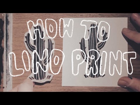 LINO PRINTING - HOW TO