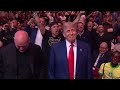 Crowd Goes INSANE For Trump at UFC 302