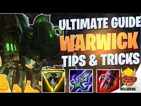 WILD RIFT ULTIMATE WARWICK GUIDE | TIPS & TRICKS | Guide & Build
