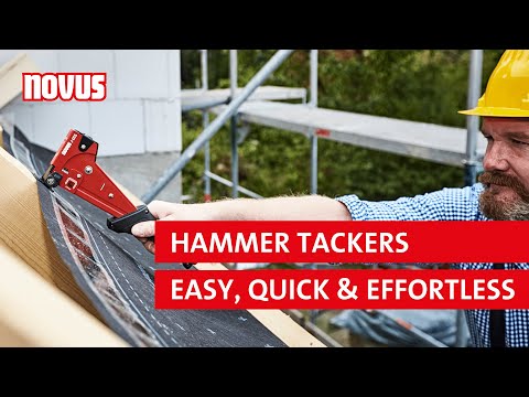 Hammer tackers Range | Easy, quick and effortless tacking