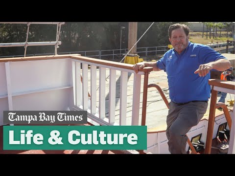 Meet the captain of the Gasparilla pirate ship
