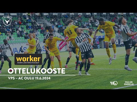 Worker ottelukooste: VPS - AC Oulu 19.6.2024 (Veikkausliiga)