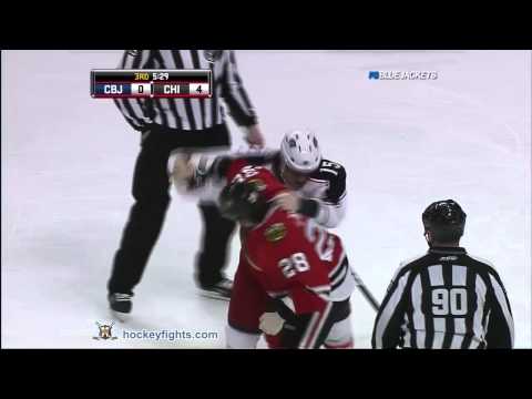 Derek Dorsett vs Jake Dowell