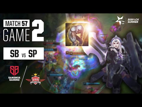SB vs SP | Match57 Game2 H/L | 2020 LCK Summer