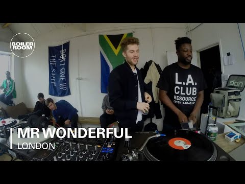 Mr Wonderful Boiler Room London DJ Set