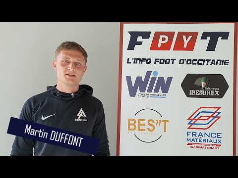 Footpy TV - Martin Dufon (joueur de Seysses Frouzins)