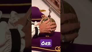 Download lagu Imperial State Crown, Orb, Sceptre placed on the Higher Altar #crown #orb #scepter #queen #royalty mp3